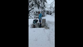 Colorado snowmageddon bbq