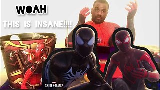 LIVE REACTION to Spider-Man 2 Trailer Gameplay! Holy Moly!