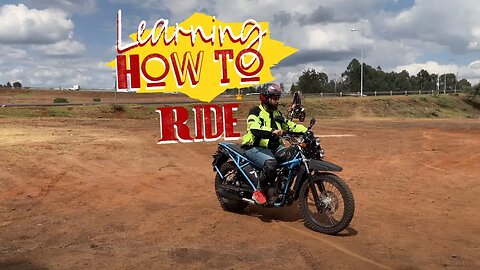 Learning how to ride a bike in Nairobi | Day in the life