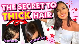 HAIR GROWTH SECRET | HOW TO GROW THICKER + LONGER HAIR NATURALLY | DIY TIPS