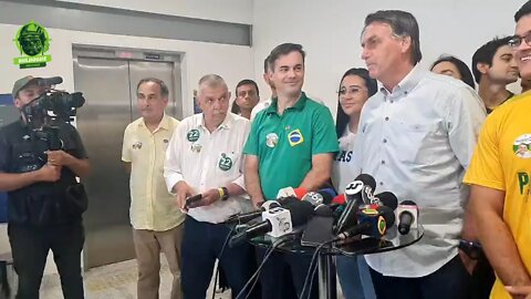 Bolsonaro ao vivo 15/10/2022