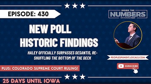 NEW HISTORIC Poll Results, Colorado Ruling | Inside The Numbers Ep. 430