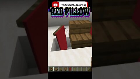 Red Pillow Couch | Minecraft