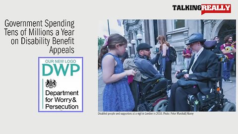 DWP wasting tens of millions | Talking Really Channel | opposing benefit appeals