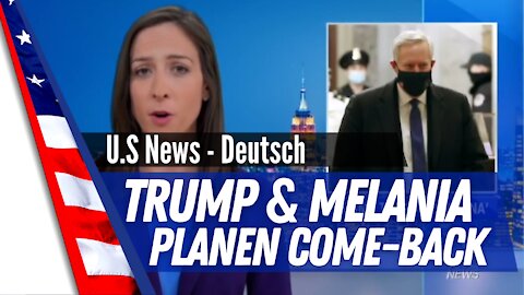 Donald und Melania Trump bereiten sich auf Come-Back vor