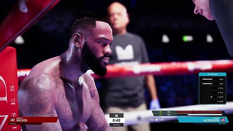 Undisputed Boxing Online Unranked Gameplay Tommy Morrison vs Deontay Wilder (Lots of Combos)