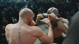 Conor Mcgregor vs Dustin Poirier intense final face off