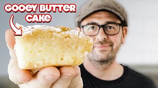 Ooey Gooey Butter Cake with EXTRA Goo