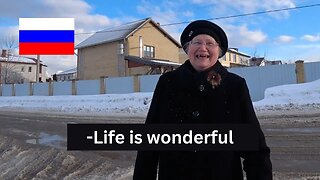 Amazing Russian Babushka Shares Childhood Memories - Life in Russia After Sanctions