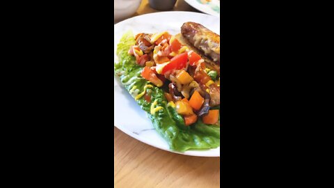 Vegetable Salad w/Sausage