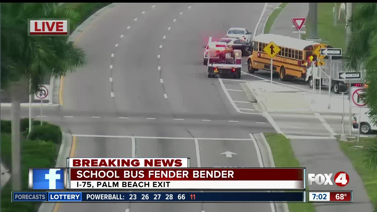 School bus crash in Fort Myers
