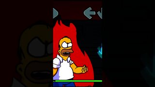 Friday Night Funkin' VS Homer Simpson - DARK DOU #short