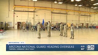 Arizona National Guard heading overseas
