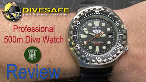 DIVESAFE (Seiko) Professional 500m Dive Watch - Review (Seiko/Hattori VX42e)