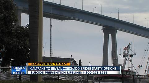 Caltrans meetings will update progress on Coronado Bridge suicide prevention barriers