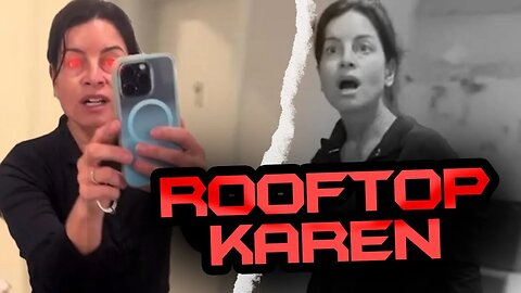 Brazen Karen Walks Into A Black Mans House To Complain About Noise From Rooftop Concert