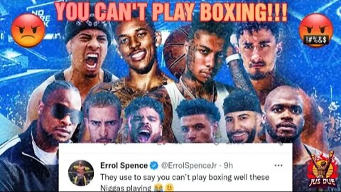 YOU CAN'T PLAY BOXING!!! WAS ERROL SPENCE RIGHT ABOUT GUYS PLAYING BOXING? #TWT