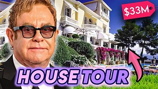 Elton John | House Tour | Mansions From Beverly Hills to France