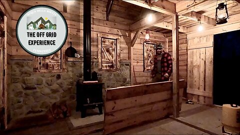 An Original Off Grid Cabin | Ep. 7 | Doors, Barn Doors and Getting Dried In