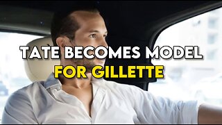 Tristan becomes a model for Gillette!