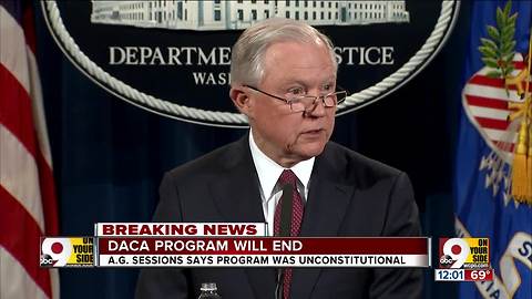 Attorney general calls DACA program unconstitutional