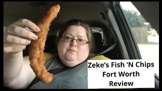 Zeke's Fish 'N Chips Fort Worth Texas Food Review Mukbang