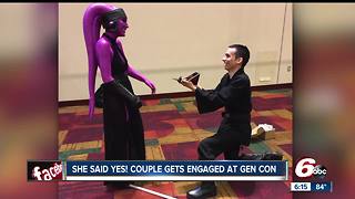 May the Force be with them: Star Wars cosplayers get engaged at Gen Con 50