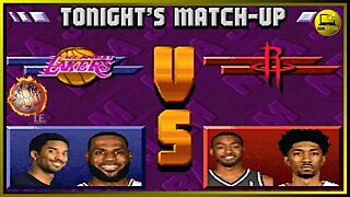 NBA JAM 2K22 TE LAKERS X ROCKETS #semedissaum #snes #nba