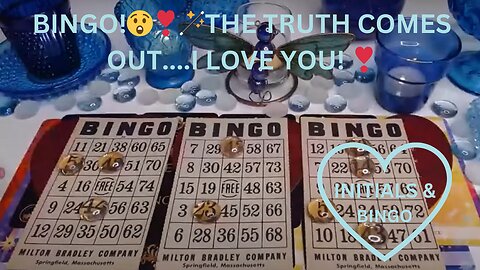 BINGO!😲❣️🪄THE TRUTH COMES OUT....I LOVE YOU! ❣️A SACRED UNION ARRIVES😲🪄COLLECTIVE LOVE TAROT ❣️