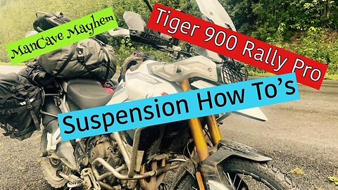 Tiger 900 Suspension Basics