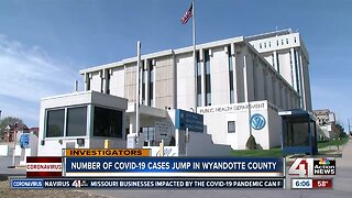 Number of COVID-19 cases jump in Wyandotte County