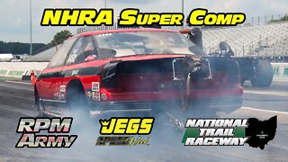 NHRA Super Comp Drag Racing JEGS SPEEDWeek at National Trail Raceway