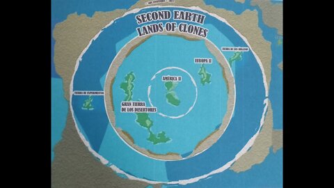 Terra-Infinita Map; "Second Earth Lands Of Clones"!