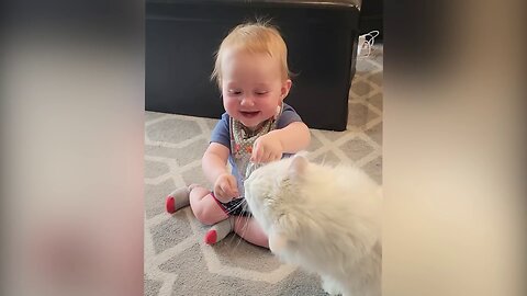 Cutest Babies Play With Dogs And Cats Compilation Cool Peachy