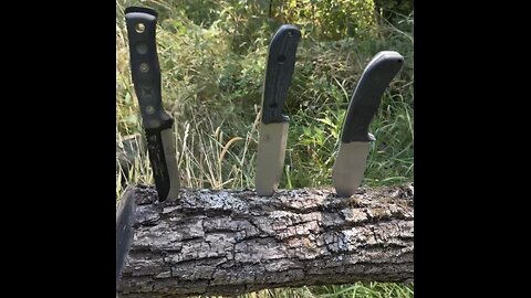 Bushcraft Chopping Test Tops B.O.B. Off Grid Alpha Dog & Ridgeback