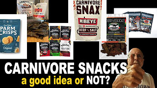 What are the BEST CARNIVORE SNACKS? You'll be SURPRISED!