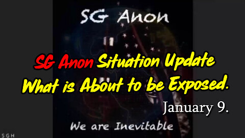 SG Anon Situation Update "What is About to be Exposed."