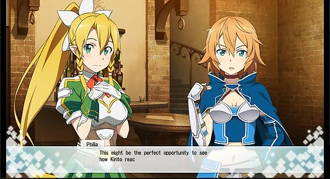 SAO RE HF ソードアート・オンライン －ホロウ・フラグメント－ PC Part 52 Full Little Sisters Event with Philia