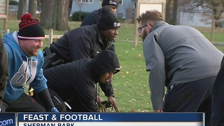 Feast and Football in Sherman Park