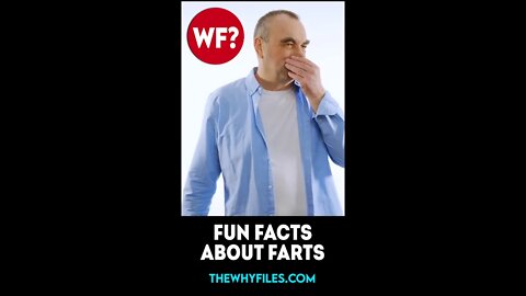 Fun Facts about Farts 03 - The Why Files #shorts