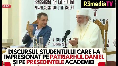 România VIE: Discursul tânărului care i-a impresionat pe Patriarhul Daniel și președintele Academiei