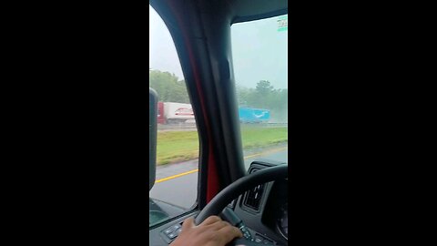 Driving thru Hurricane Beryl in Arkansas