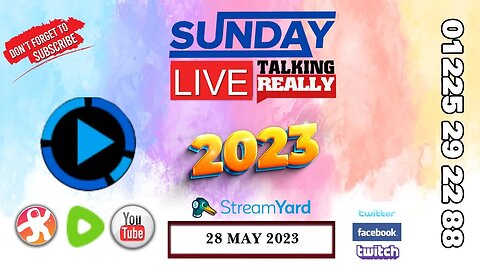 2023 Talking Really Sunday Live (28 May)