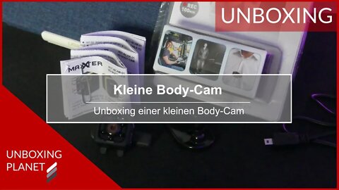 Wieder eine kleine Bodycam vorgestellt - Unboxing Planet