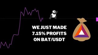 Regular crypto profits -- BAT/USDT