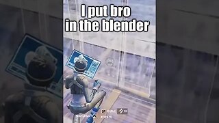 he got blended up #shorts #fortniteshorts #gaming