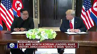 Trump says he will get together with Kim Jong Un next week