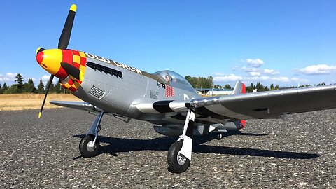 Maiden Flight Review - Eleven Hobby P-51 Mustang WWII Warbird RC Plane