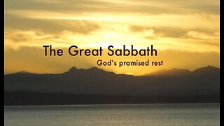 The Great Sabbath — Passover