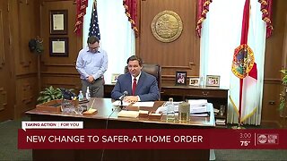 New change to Florida's safer-at-home order